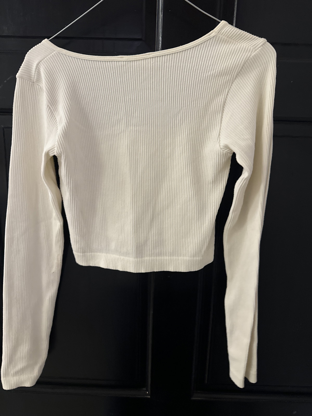 Top Corto Zara Bordado Flores